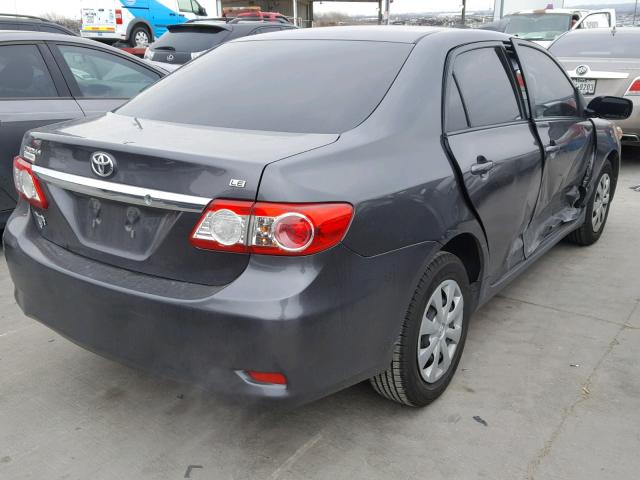 JTDBU4EE4B9142018 - 2011 TOYOTA COROLLA BA GRAY photo 3