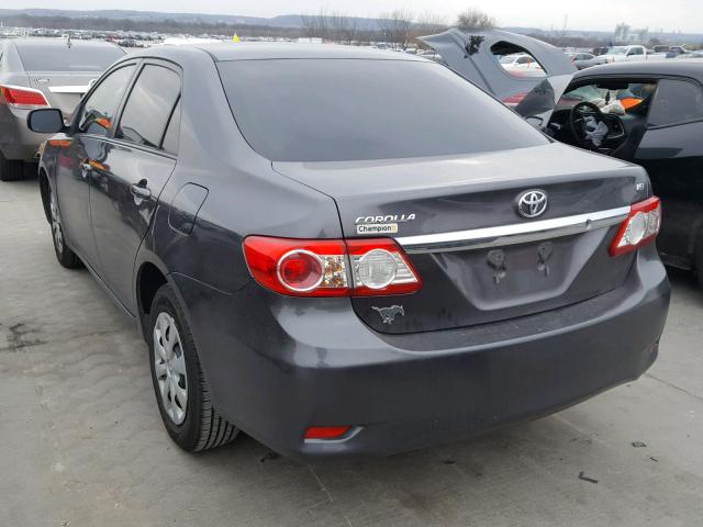 JTDBU4EE4B9142018 - 2011 TOYOTA COROLLA BA GRAY photo 4