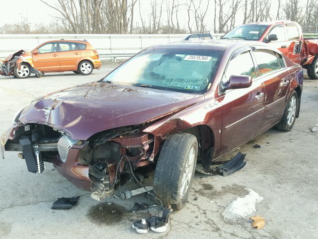 1G4HD57216U249612 - 2006 BUICK LUCERNE CX PURPLE photo 2