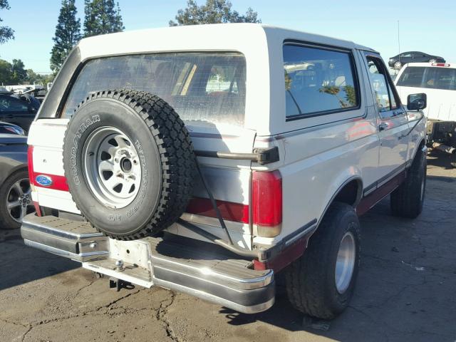 1FMEU15H9KLB20102 - 1989 FORD BRONCO U10 WHITE photo 4