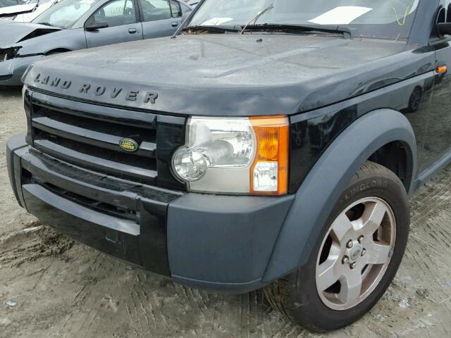 SALAB24416A351311 - 2006 LAND ROVER LR3 BLACK photo 9