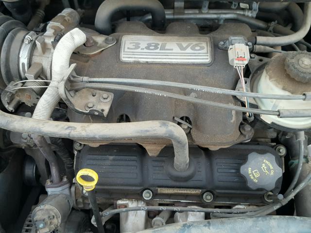 2D8GP44L45R382960 - 2005 DODGE GRAND CARA GREEN photo 7