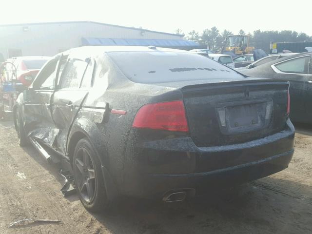 19UUA66296A028121 - 2006 ACURA 3.2TL BLACK photo 3