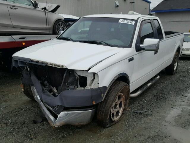 1FTVX12567KD41577 - 2007 FORD F150 WHITE photo 2