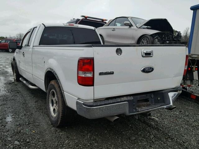 1FTVX12567KD41577 - 2007 FORD F150 WHITE photo 3