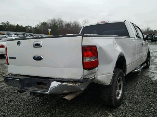 1FTVX12567KD41577 - 2007 FORD F150 WHITE photo 4