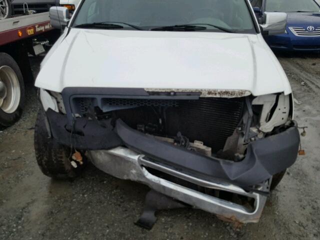 1FTVX12567KD41577 - 2007 FORD F150 WHITE photo 7