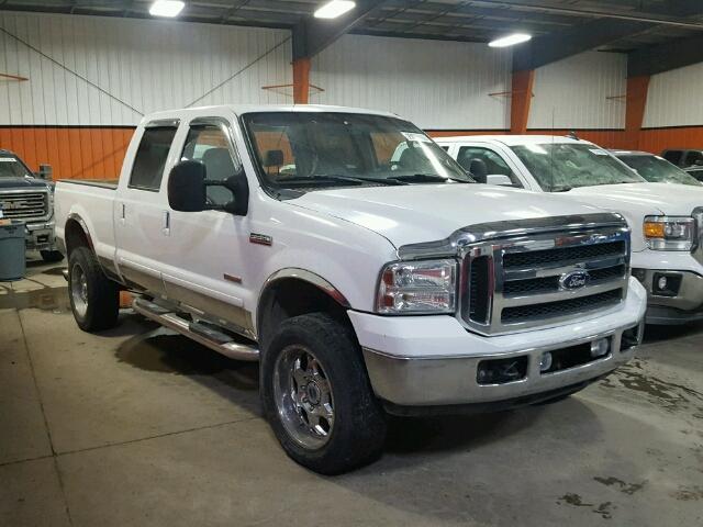 1FTWW31P57EB37535 - 2007 FORD F350 SRW S WHITE photo 1