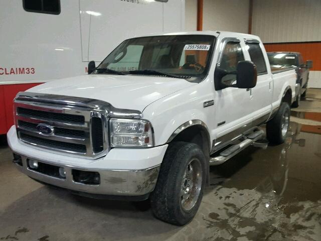 1FTWW31P57EB37535 - 2007 FORD F350 SRW S WHITE photo 2