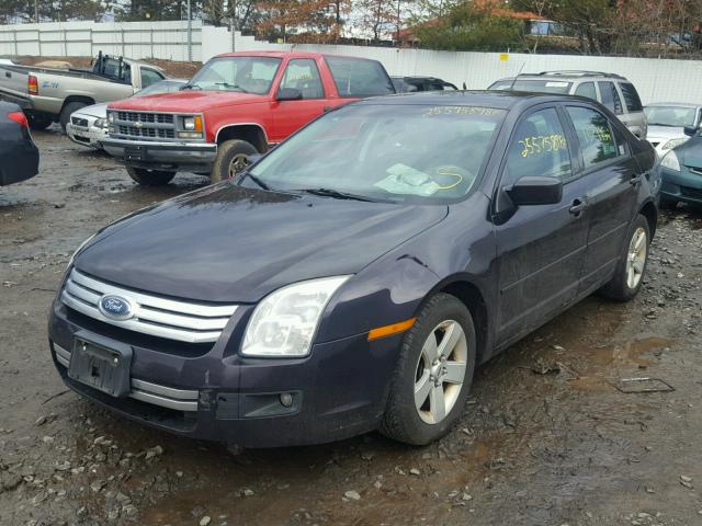 3FAHP07ZX7R160146 - 2007 FORD FUSION SE PURPLE photo 2