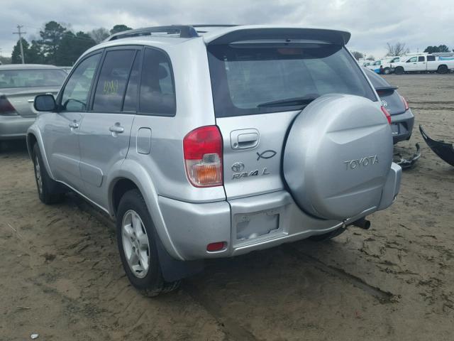 JTEHH20V420140070 - 2002 TOYOTA RAV4 SILVER photo 3