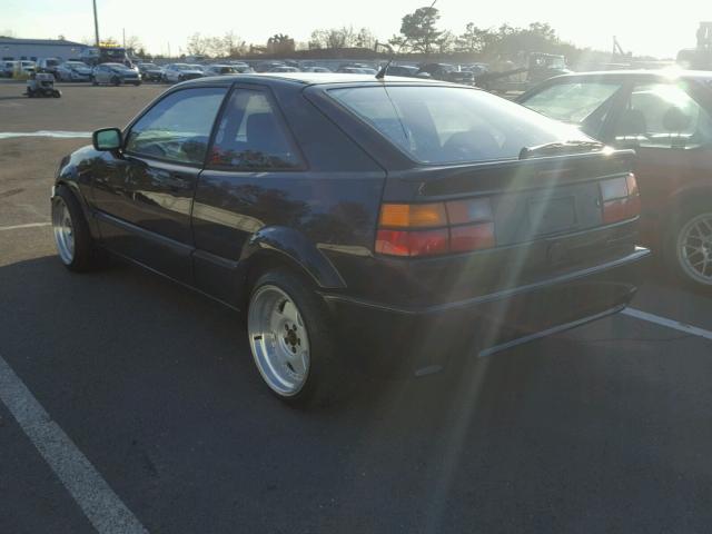 WVWEE4505PK004731 - 1993 VOLKSWAGEN CORRADO SL BLACK photo 3