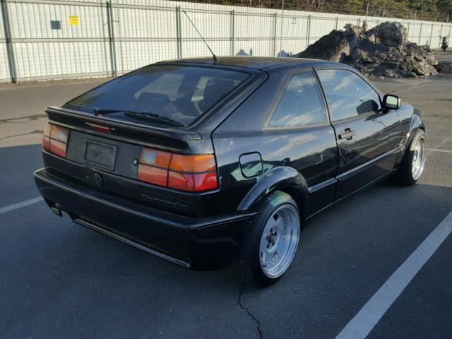 WVWEE4505PK004731 - 1993 VOLKSWAGEN CORRADO SL BLACK photo 4