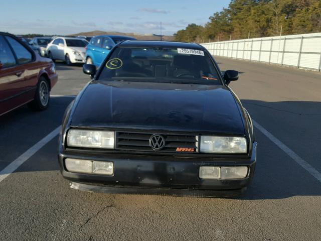 WVWEE4505PK004731 - 1993 VOLKSWAGEN CORRADO SL BLACK photo 9