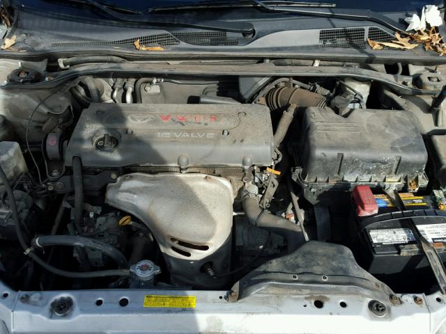 4T1BE32K44U869320 - 2004 TOYOTA CAMRY LE SILVER photo 7