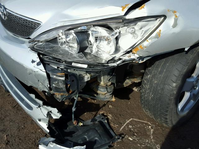 4T1BE32K44U869320 - 2004 TOYOTA CAMRY LE SILVER photo 9