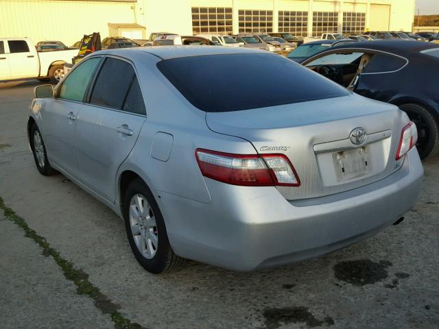 4T1BB46K08U032689 - 2008 TOYOTA CAMRY HYBR SILVER photo 3