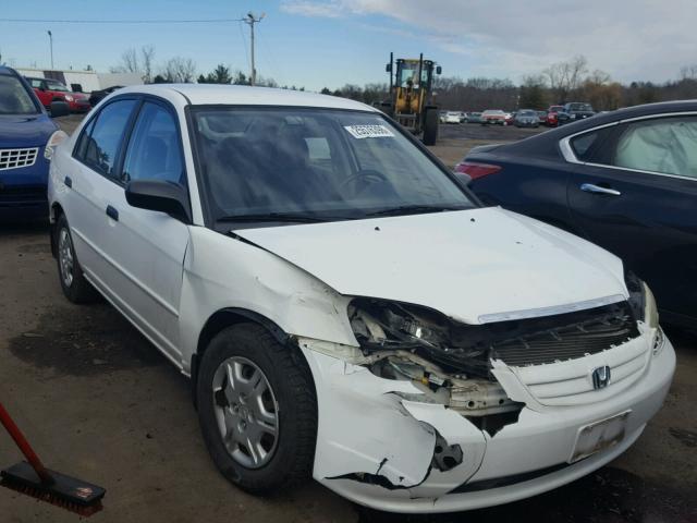 2HGES16531H566242 - 2001 HONDA CIVIC LX WHITE photo 1