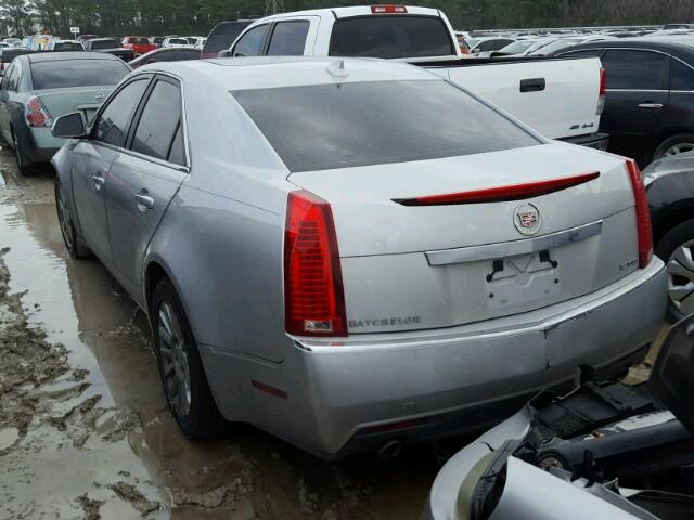 1G6DF577690158262 - 2009 CADILLAC CTS SILVER photo 3