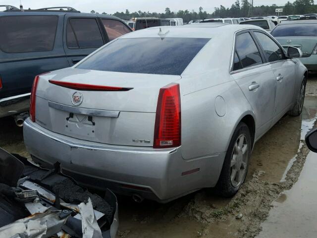 1G6DF577690158262 - 2009 CADILLAC CTS SILVER photo 4