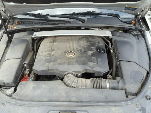 1G6DF577690158262 - 2009 CADILLAC CTS SILVER photo 7