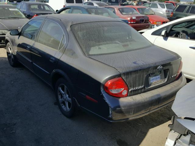 JN1CA31D81T626265 - 2001 NISSAN MAXIMA GXE GRAY photo 3