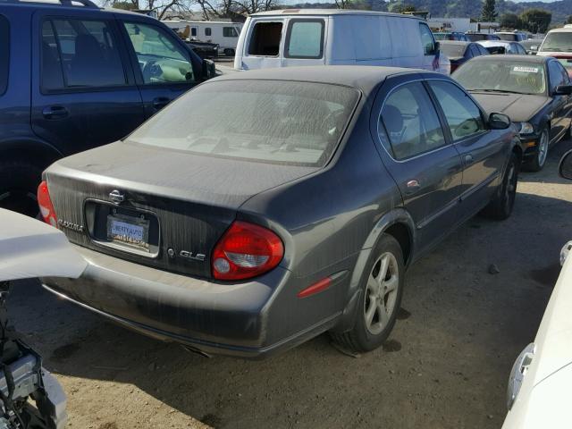 JN1CA31D81T626265 - 2001 NISSAN MAXIMA GXE GRAY photo 4