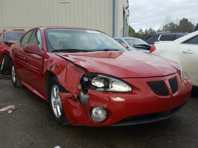 2G2WP552181127535 - 2008 PONTIAC GRAND PRIX RED photo 1