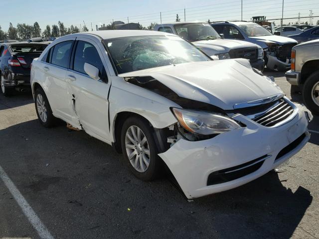 1C3BC1FBXBN521610 - 2011 CHRYSLER 200 TOURIN WHITE photo 1