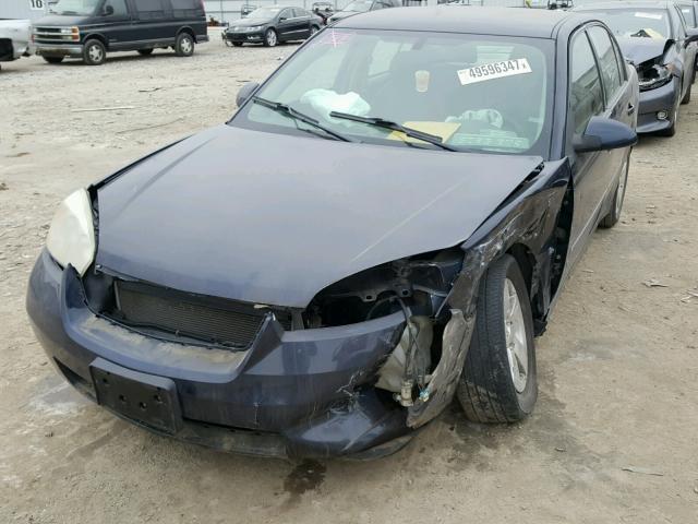 1G1ZT51F36F257263 - 2006 CHEVROLET MALIBU LT BLUE photo 2