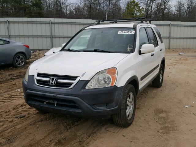 SHSRD78864U204980 - 2004 HONDA CR-V EX WHITE photo 2