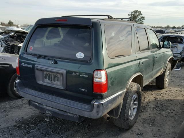 JT3HN86R210360482 - 2001 TOYOTA 4RUNNER SR GREEN photo 4