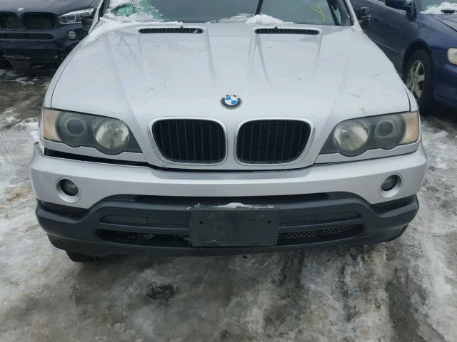 WBAFA53581LM65148 - 2001 BMW X5 3.0I SILVER photo 7