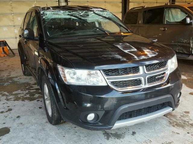 3C4PDDBGXFT608625 - 2015 DODGE JOURNEY SX BLACK photo 1