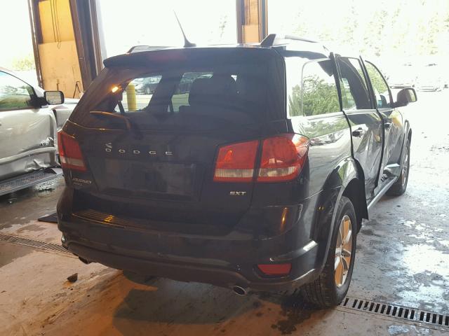 3C4PDDBGXFT608625 - 2015 DODGE JOURNEY SX BLACK photo 4