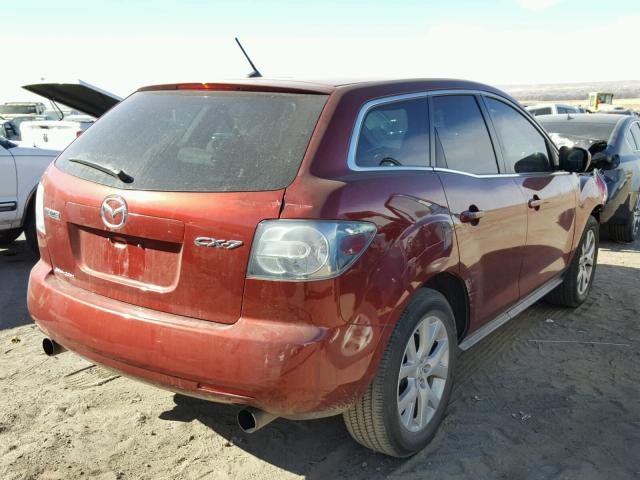 JM3ER293570153091 - 2007 MAZDA CX-7 RED photo 4