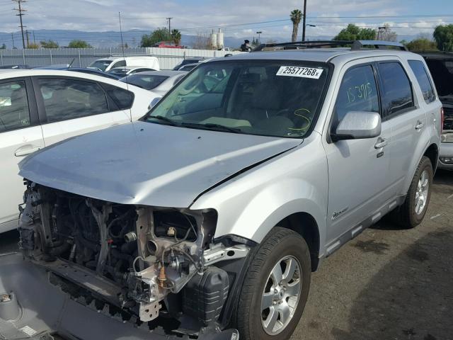 1FMCU49329KA08166 - 2009 FORD ESCAPE HYB SILVER photo 2