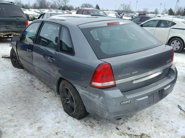 1G1ZT64885F156074 - 2005 CHEVROLET MALIBU MAX 灰色 照片 3