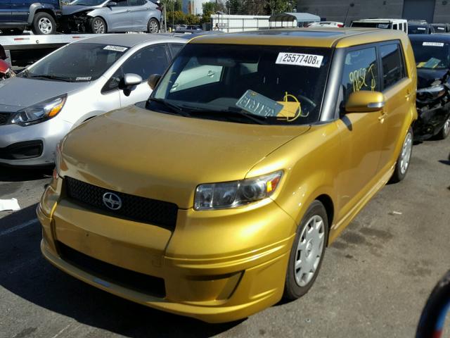 JTLKE50E281056728 - 2008 SCION XB GOLD photo 2