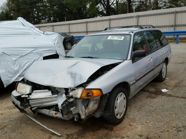 1FASP15J2SW342857 - 1995 FORD ESCORT LX SILVER photo 2