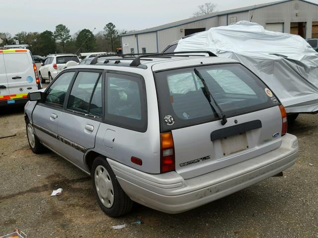 1FASP15J2SW342857 - 1995 FORD ESCORT LX SILVER photo 3