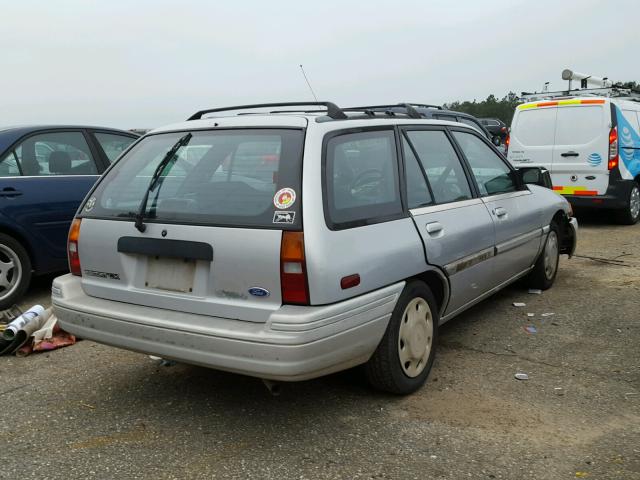 1FASP15J2SW342857 - 1995 FORD ESCORT LX SILVER photo 4