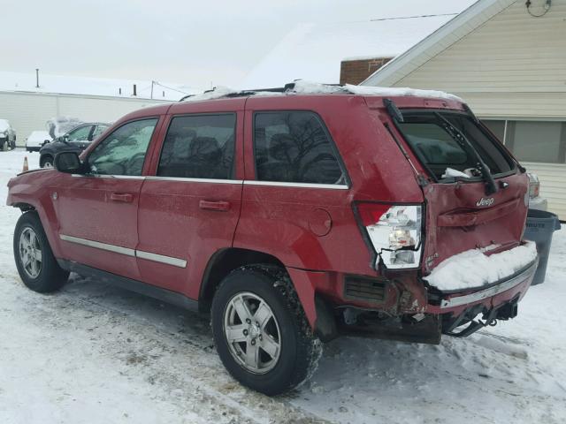 1J4HR58206C336597 - 2006 JEEP GRAND CHER RED photo 3