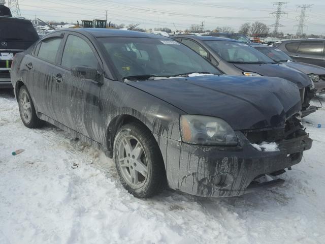 4A3AB36F87E059058 - 2007 MITSUBISHI GALANT ES BLACK photo 1