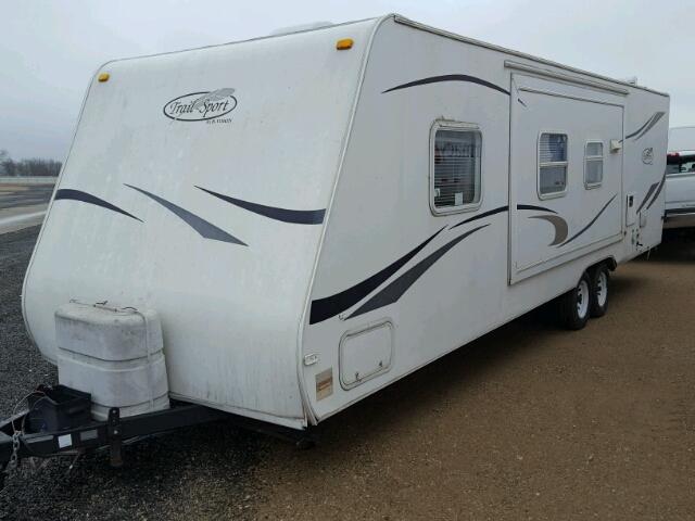 4WYT34P2661208816 - 2006 TRAIL KING TRAILER BLUE photo 2