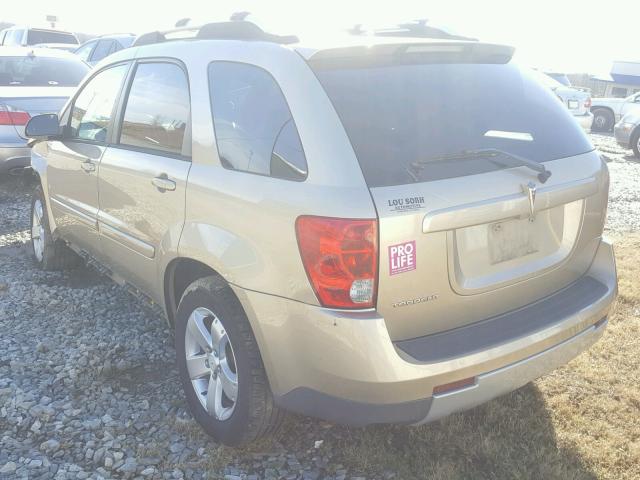 2CKDL63F066199216 - 2006 PONTIAC TORRENT GOLD photo 3