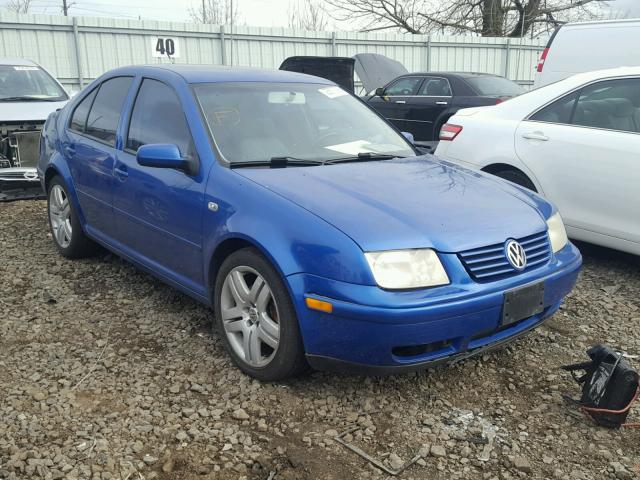 3VWSE69M52M048206 - 2002 VOLKSWAGEN JETTA GLS BLUE photo 1