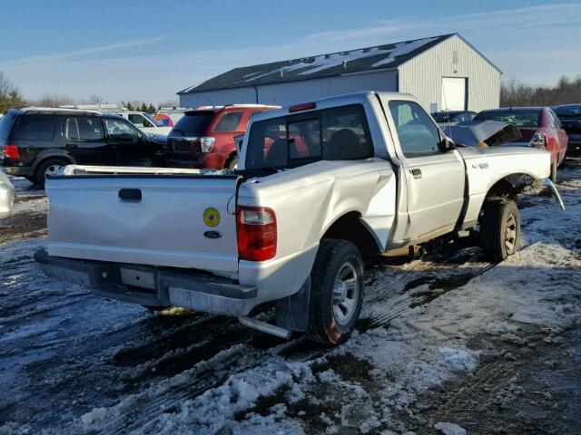 1FTYR10D73PB38213 - 2003 FORD RANGER SILVER photo 4