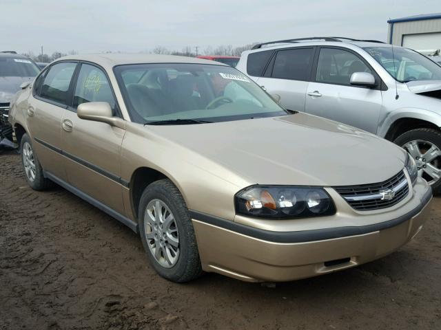 2G1WF52EX59360283 - 2005 CHEVROLET IMPALA BEIGE photo 1