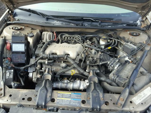 2G1WF52EX59360283 - 2005 CHEVROLET IMPALA BEIGE photo 7